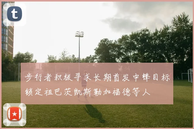 步行者积极寻求长期首发中锋目标锁定祖巴茨凯斯勒加福德等人