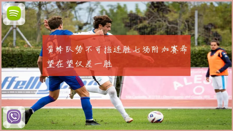 黄蜂队势不可挡连胜七场附加赛希望在望仅差一胜